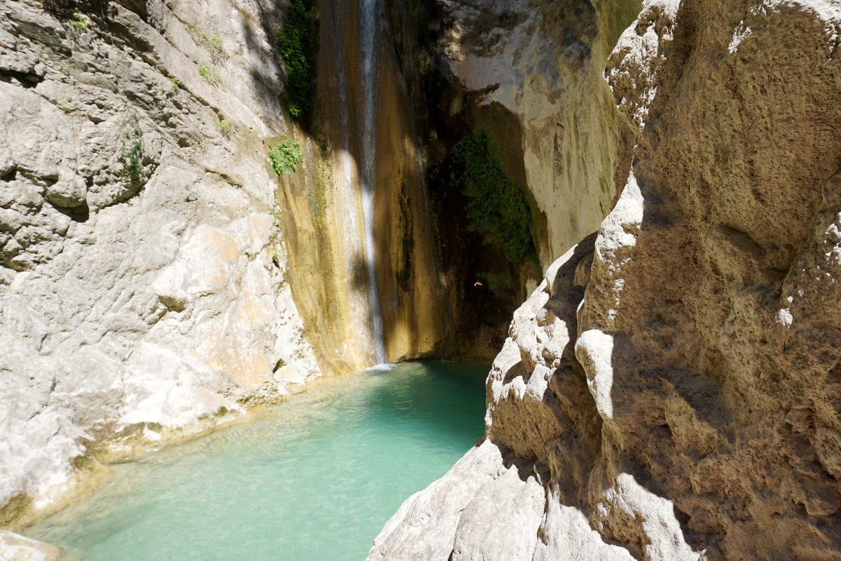 Watervallen op Lefkas
