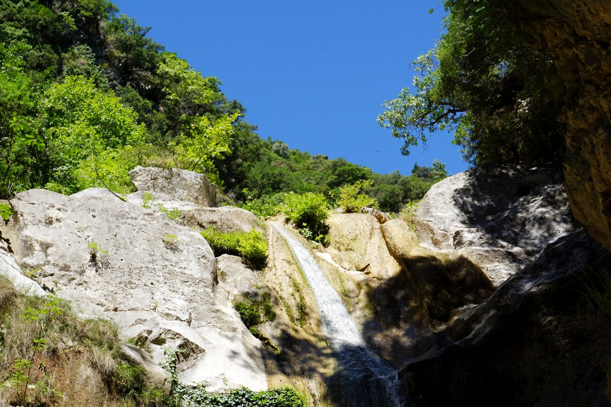 Watervallen bij Nidri
